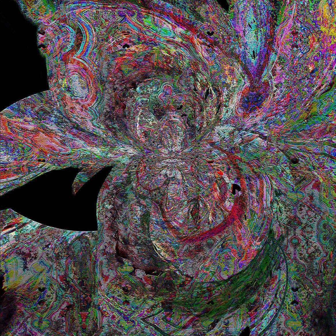 bc_23-Indian-Meditation-God.jpg : Section 4 : American artist digital invention archival artifact color print image emerging capture creative convergent transparency universe dream history painter Hybrid exhibition
