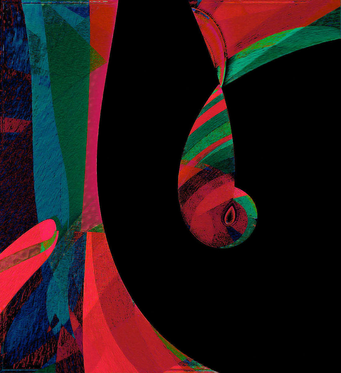 Sleeping_Through_Winter.jpg : Section 3 : American artist digital invention archival artifact color print image emerging capture creative convergent transparency universe dream history painter Hybrid exhibition