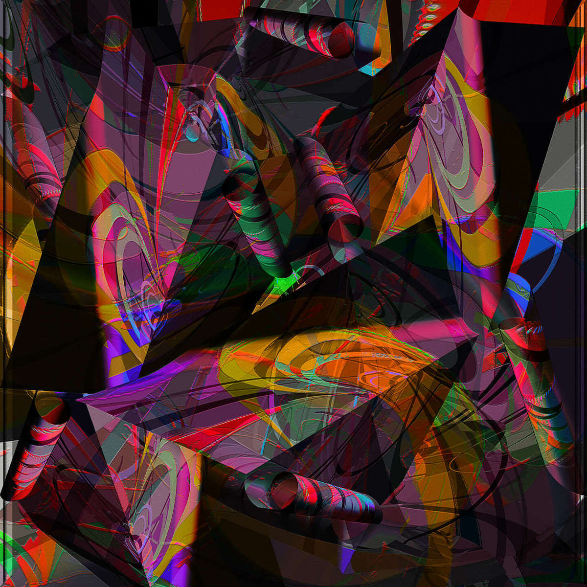 Roles-In-History-Never-Completely-Unfurl.jpg : Section 3 : American artist digital invention archival artifact color print image emerging capture creative convergent transparency universe dream history painter Hybrid exhibition
