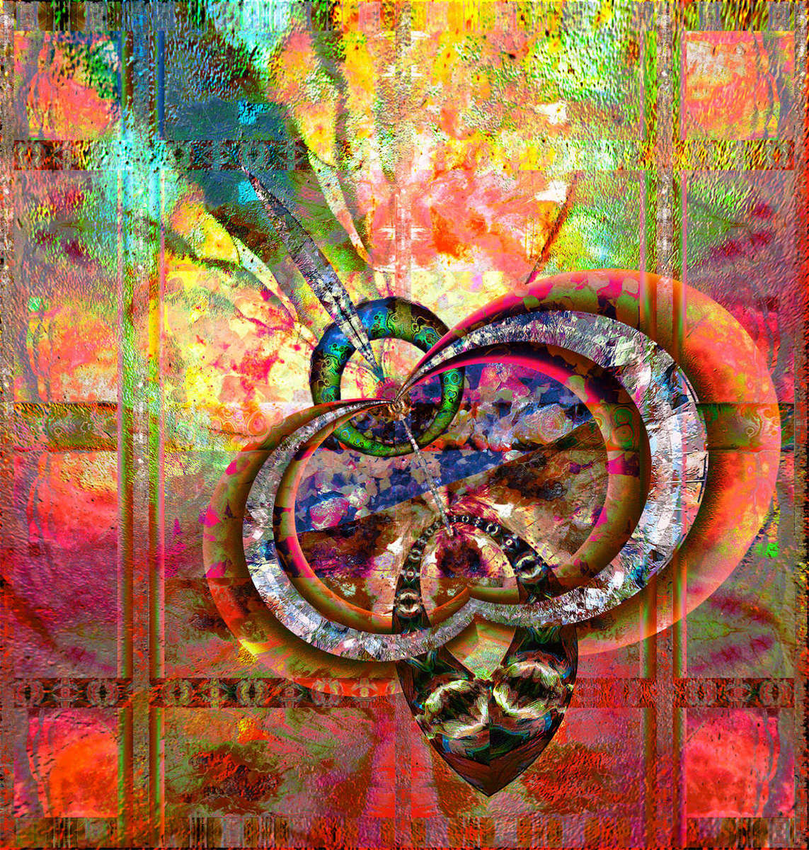Gravity_Wells_Greet.jpg : Section 3 : American artist digital invention archival artifact color print image emerging capture creative convergent transparency universe dream history painter Hybrid exhibition