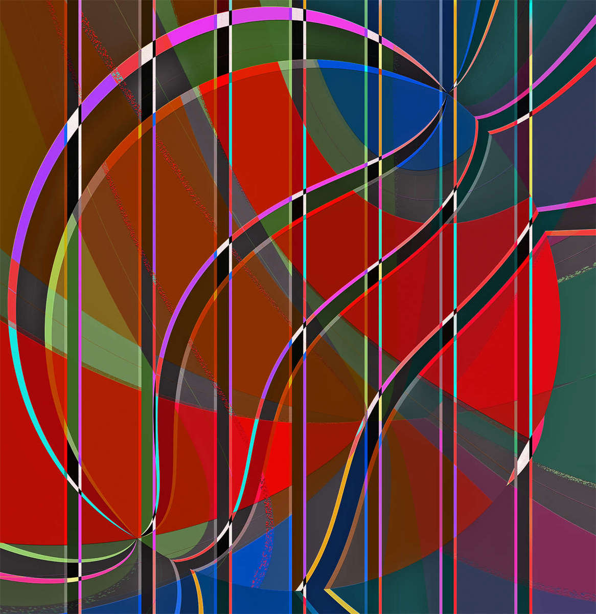 Can_A_Circle_Be_Caged.jpg : Section 3 : American artist digital invention archival artifact color print image emerging capture creative convergent transparency universe dream history painter Hybrid exhibition