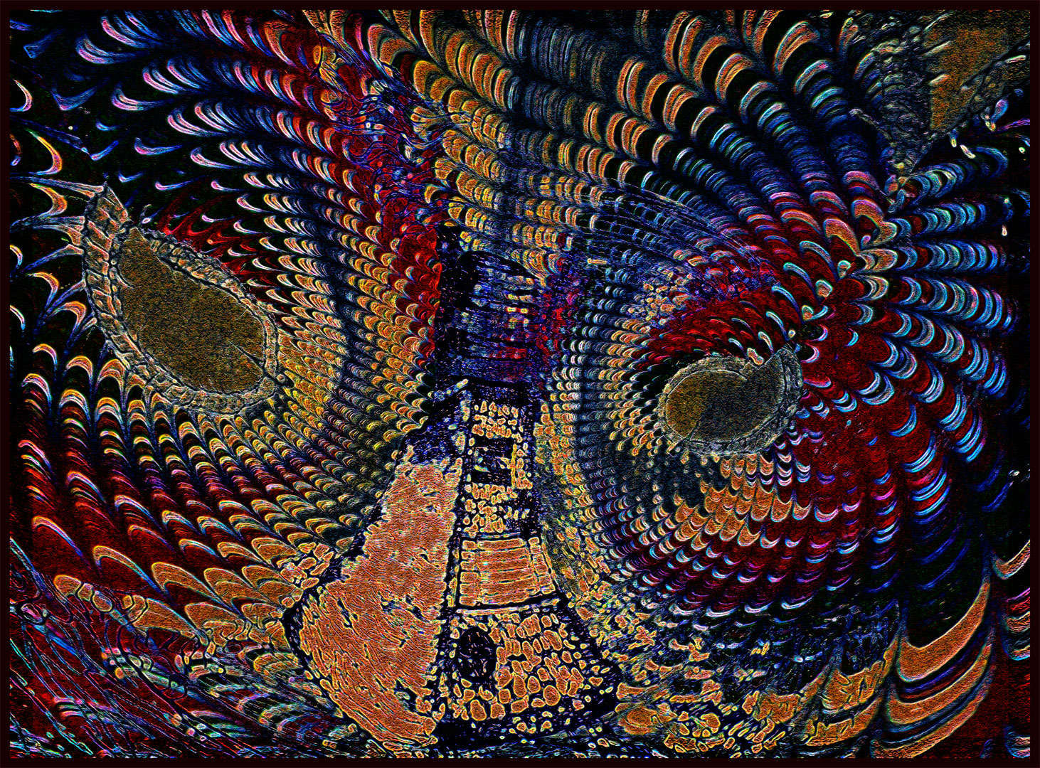 Outside_of_What_I_See.jpg : Section 2 : American artist digital invention archival artifact color print image emerging capture creative convergent transparency universe dream history painter Hybrid exhibition