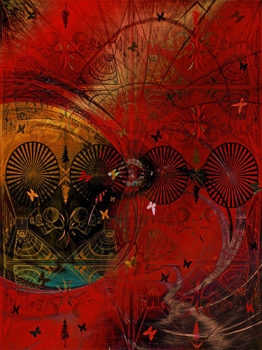 Penance_of_Red.jpg : Section 2 : American artist digital invention archival artifact color print image emerging capture creative convergent transparency universe dream history painter Hybrid exhibition