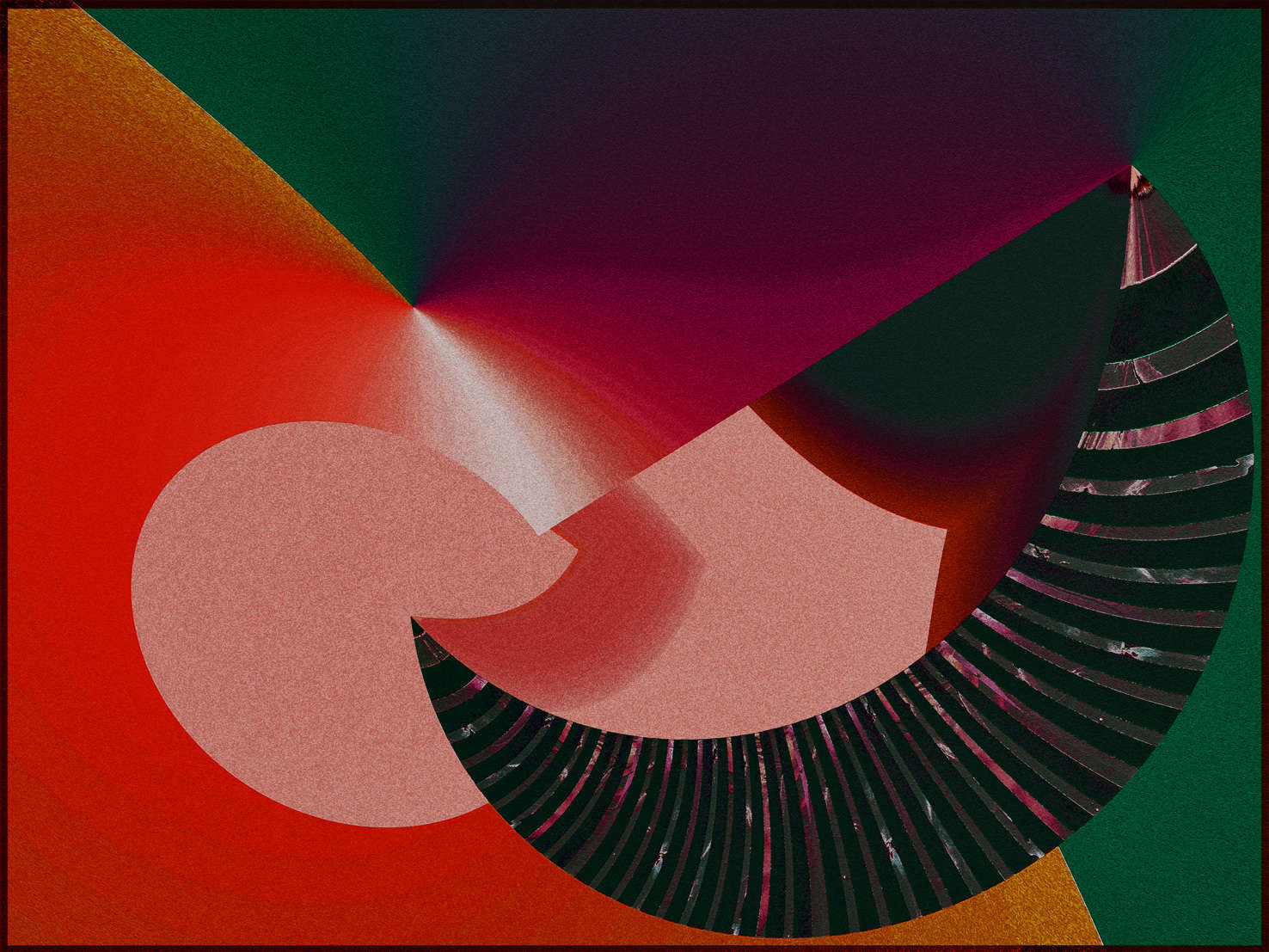 BananaSplit.jpg : Section 2 : American artist digital invention archival artifact color print image emerging capture creative convergent transparency universe dream history painter Hybrid exhibition