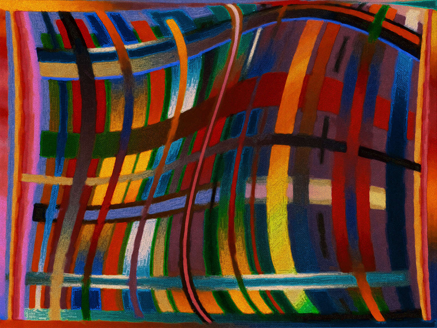 OnBroadway.jpg : Section 2 : American artist digital invention archival artifact color print image emerging capture creative convergent transparency universe dream history painter Hybrid exhibition
