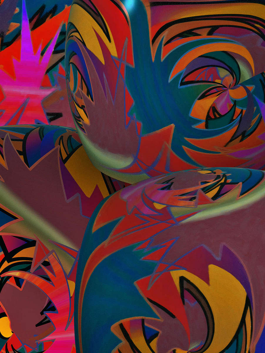 Native_Jungle_Music.jpg : Section 2 : American artist digital invention archival artifact color print image emerging capture creative convergent transparency universe dream history painter Hybrid exhibition