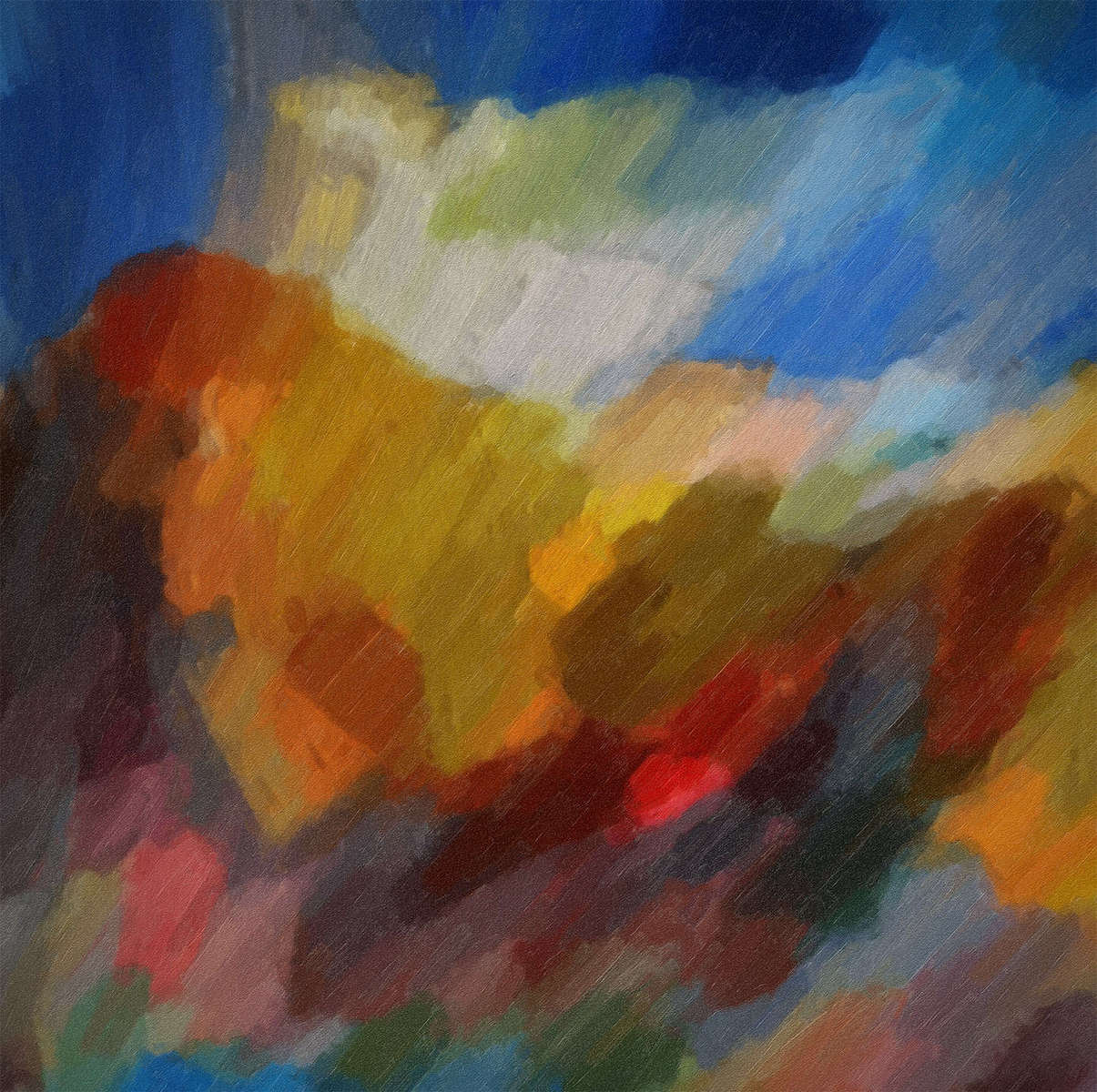 An_Autumn_Mountainscape.jpg : Section 2 : American artist digital invention archival artifact color print image emerging capture creative convergent transparency universe dream history painter Hybrid exhibition