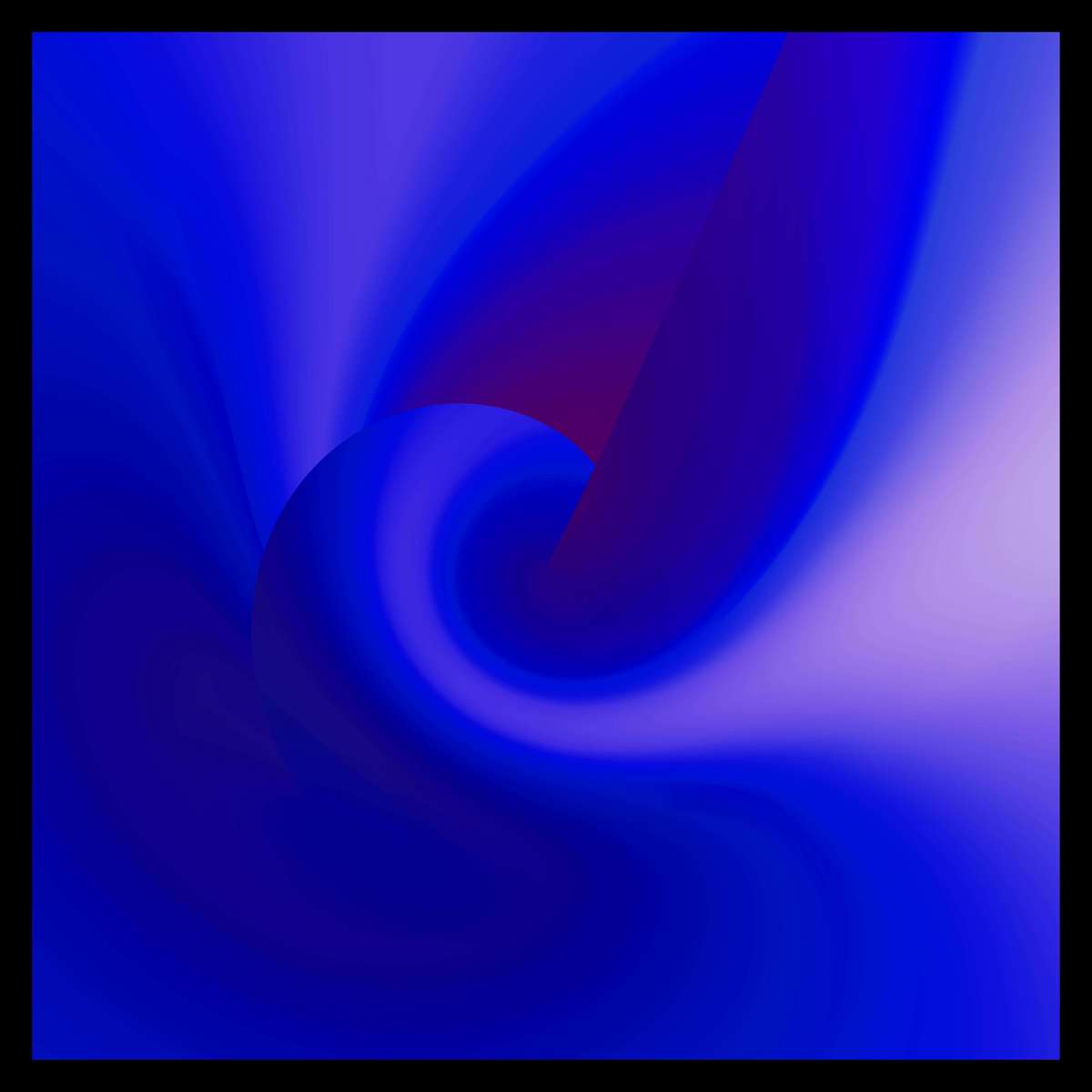 Rhapsody in Blue : Section 0 : American artist digital invention archival artifact color print image emerging capture creative convergent transparency universe dream history painter Hybrid exhibition