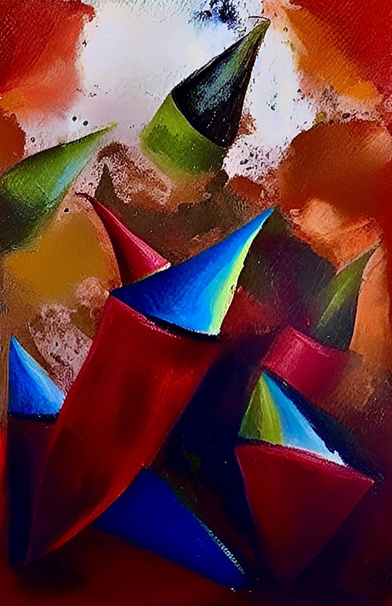 83DF4D77-FA5C-459C-BDE9-90E42DED586C.jpeg : A.I. Iterations with My Digital Artifacts as Source Code #2 : American artist digital invention archival artifact color print image emerging capture creative convergent transparency universe dream history painter Hybrid exhibition