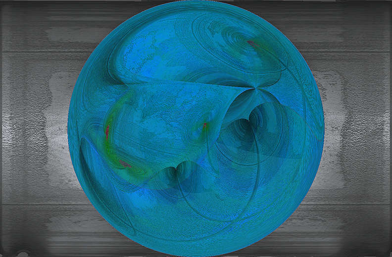 tinkerbell_222a.jpg : Sphere Series : American artist digital invention archival artifact color print image emerging capture creative convergent transparency universe dream history painter Hybrid exhibition