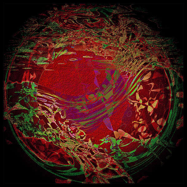 ARealNiceRub.jpg : Sphere Series : American artist digital invention archival artifact color print image emerging capture creative convergent transparency universe dream history painter Hybrid exhibition