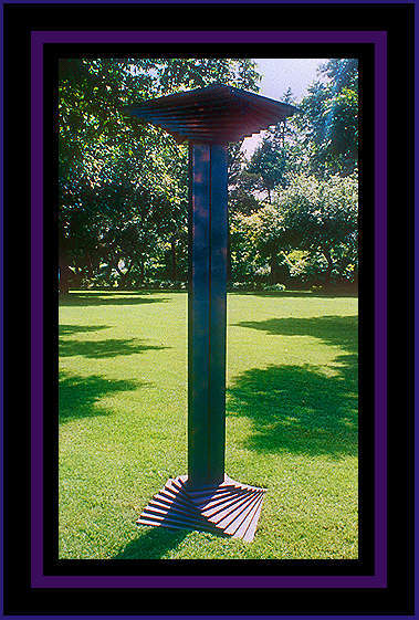 "Pillar" : Sculpture Stuff : American artist digital invention archival artifact color print image emerging capture creative convergent transparency universe dream history painter Hybrid exhibition
