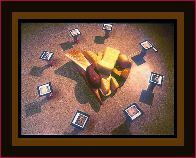 "In Need of Conservation" : Sculpture Stuff : American artist digital invention archival artifact color print image emerging capture creative convergent transparency universe dream history painter Hybrid exhibition