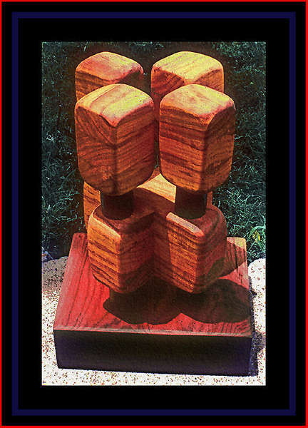 "Couples" : Sculpture Stuff : American artist digital invention archival artifact color print image emerging capture creative convergent transparency universe dream history painter Hybrid exhibition