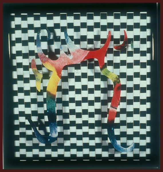 "Celtic God Symbol Upon Coffee House Floor Effect" : Sculpture Stuff : American artist digital invention archival artifact color print image emerging capture creative convergent transparency universe dream history painter Hybrid exhibition