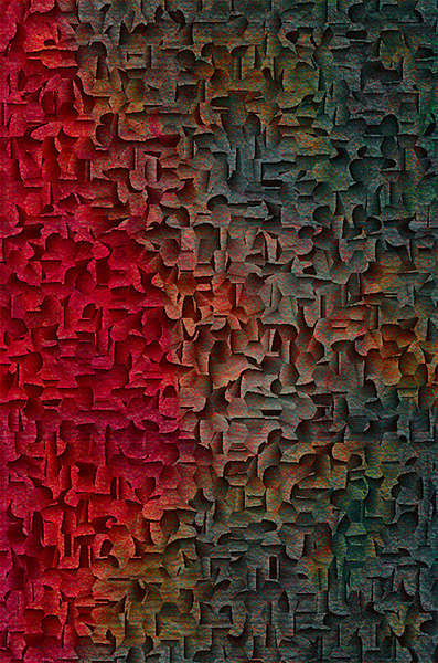 #3 "Falling into Letters" (Dear Dairy)  : Digital Artifacts 3 : American artist digital invention archival artifact color print image emerging capture creative convergent transparency universe dream history painter Hybrid exhibition