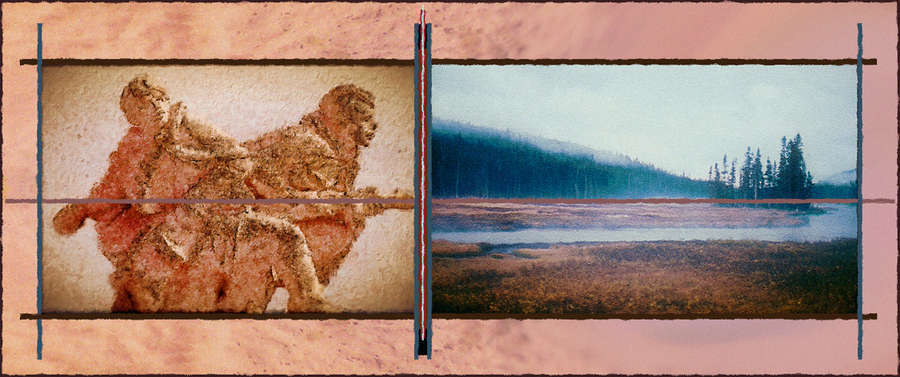 War has become, finally, understood as the food of power and greed, and the enemy of nature, and the resources - all life, depends upon from the nurture of nature... It is understood, now, people must overthrow their leaders who war monger, and seek wealth at the expense of humanity, and nature - with the mismanagement of her resources. Humanity, as a whole, depends upon nature, in finality - for its own existence... It is time to wake up, help revive nature, and save humanity - US." : Real World : American artist digital invention archival artifact color print image emerging capture creative convergent transparency universe dream history painter Hybrid exhibition