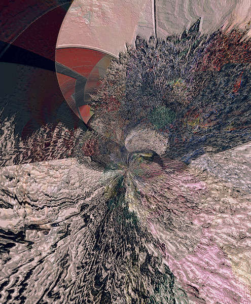 "MotherLode" © Brad Michael Moore 2009  : Digital Artifacts 4 : American artist digital invention archival artifact color print image emerging capture creative convergent transparency universe dream history painter Hybrid exhibition