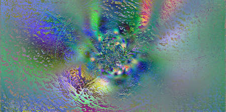 "Universes Large and Small - Two of Four - Ice Creates in Vacuums" © Brad Michael Moore 2008